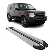 2005-2009 Land Rover LR3 Running Boards Side Steps Silver
