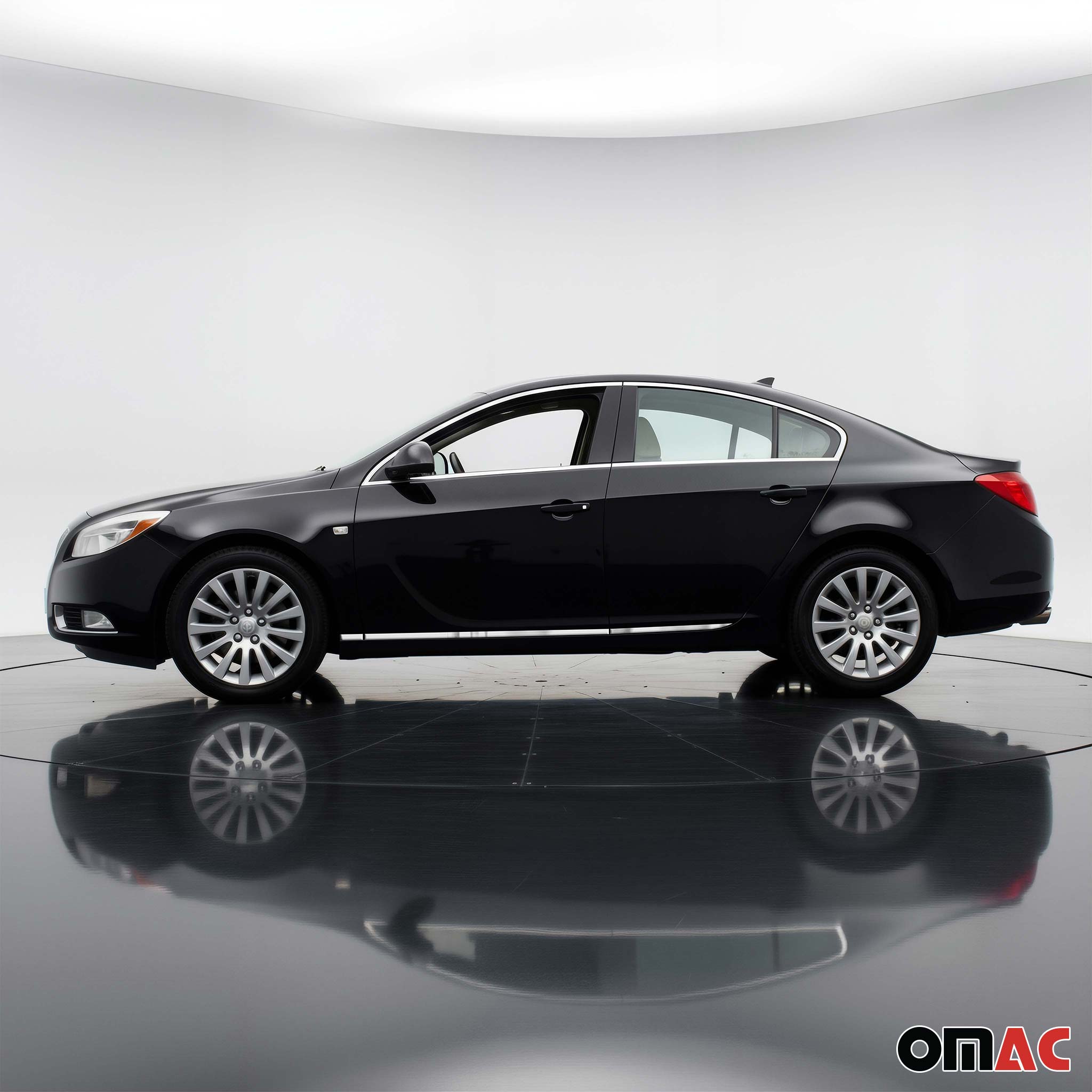 2011-2017 Buick Regal Sedan Side Door Molding Trim Stainless Steel Silver 6x