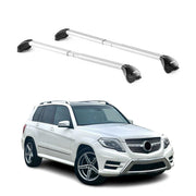 2009-2015 Mercedes GLK Class X204 Roof Rack Cross Bars Silver