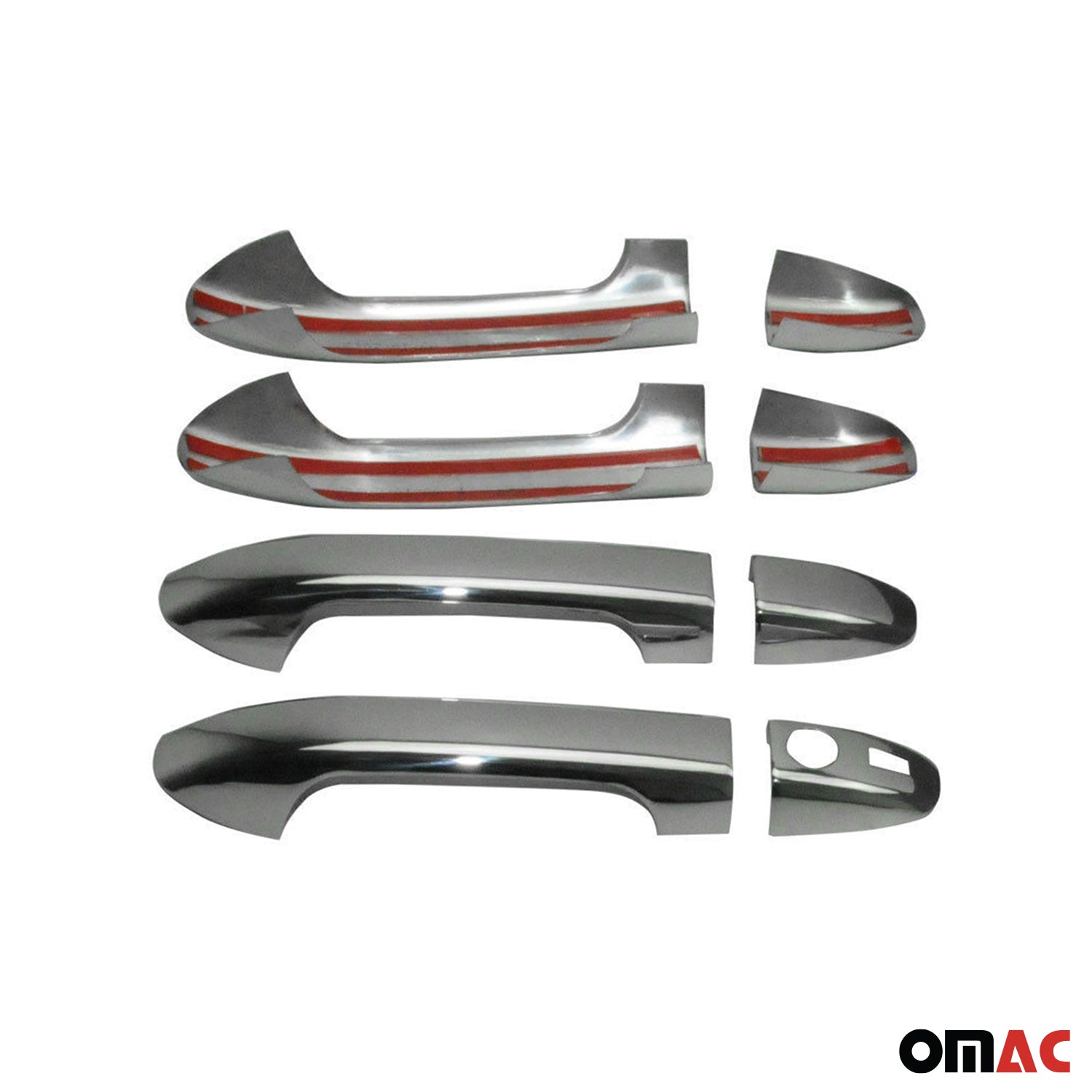 2016-2024 Mercedes Metris Car Door Handle Cover Protector Keyless Stainless Steel 8x