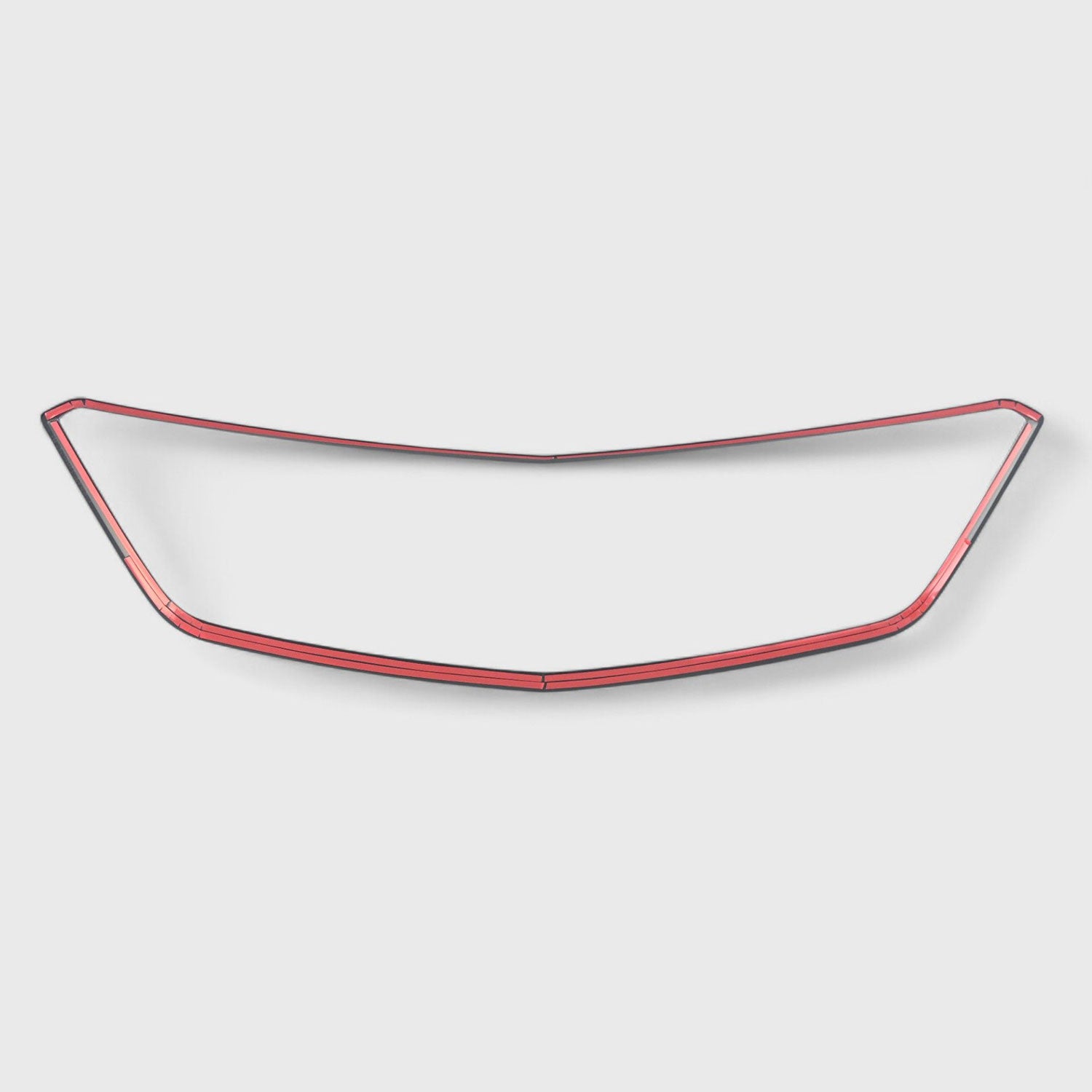 2019-2023 Cadillac XT4 Grille Overlay Gloss Black 1Pcs ABS Plastic