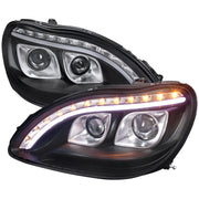 1998-2006 Mercedes Benz W220 S Class Headlights LED Light&Signal Lights Black