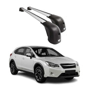 2013-2015 Subaru XV Crosstrek Roof Racks Cross Bars Silver