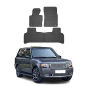 2003-2012 Land Rover Range Rover Floor Mats Liners Full Set All Weather Rubber