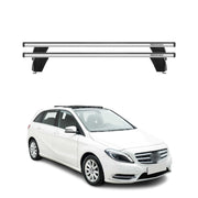2012-2019 Mercedes B Class W246 Roof Rack Cross Bars Silver