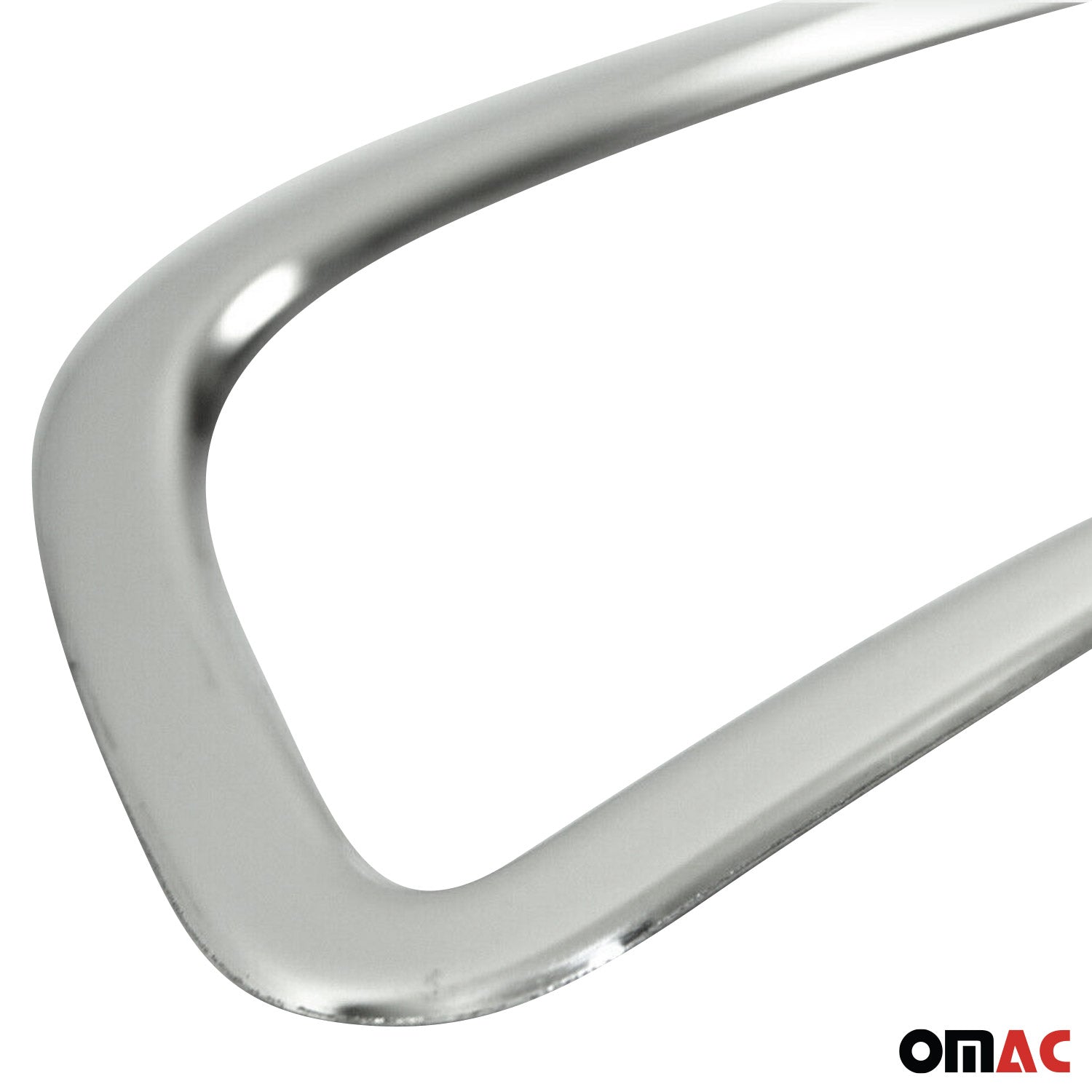 2014-2018 Mercedes Sprinter W906 Rear Reflector Lamp Rim Frame Silver Stainless Steel