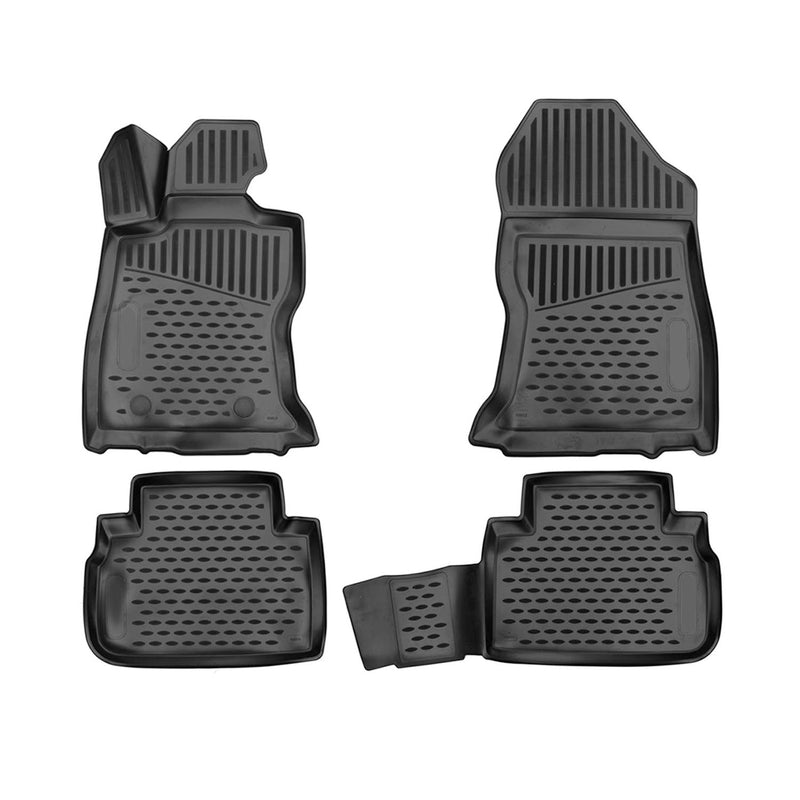 2019-2024 Subaru Forester Floor Mats Liners Full Set All Weather Black