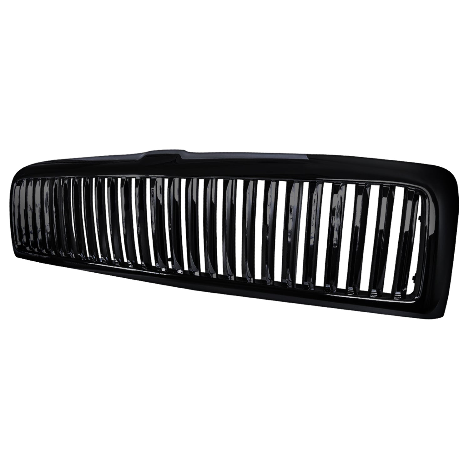 1994-2002 Dodge RAM Glossy Black ABS Vertical Grille