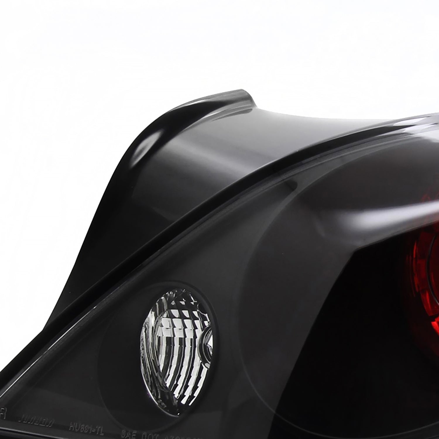 2005-2010 Pontiac G6 Coupe Tail Lights Matte Black Housing/Clear Lens
