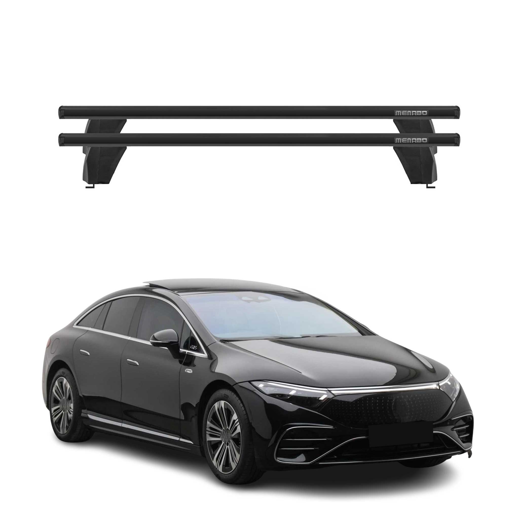 2022-2024 Mercedes EQS V297 Roof Rack Cross Bars Black