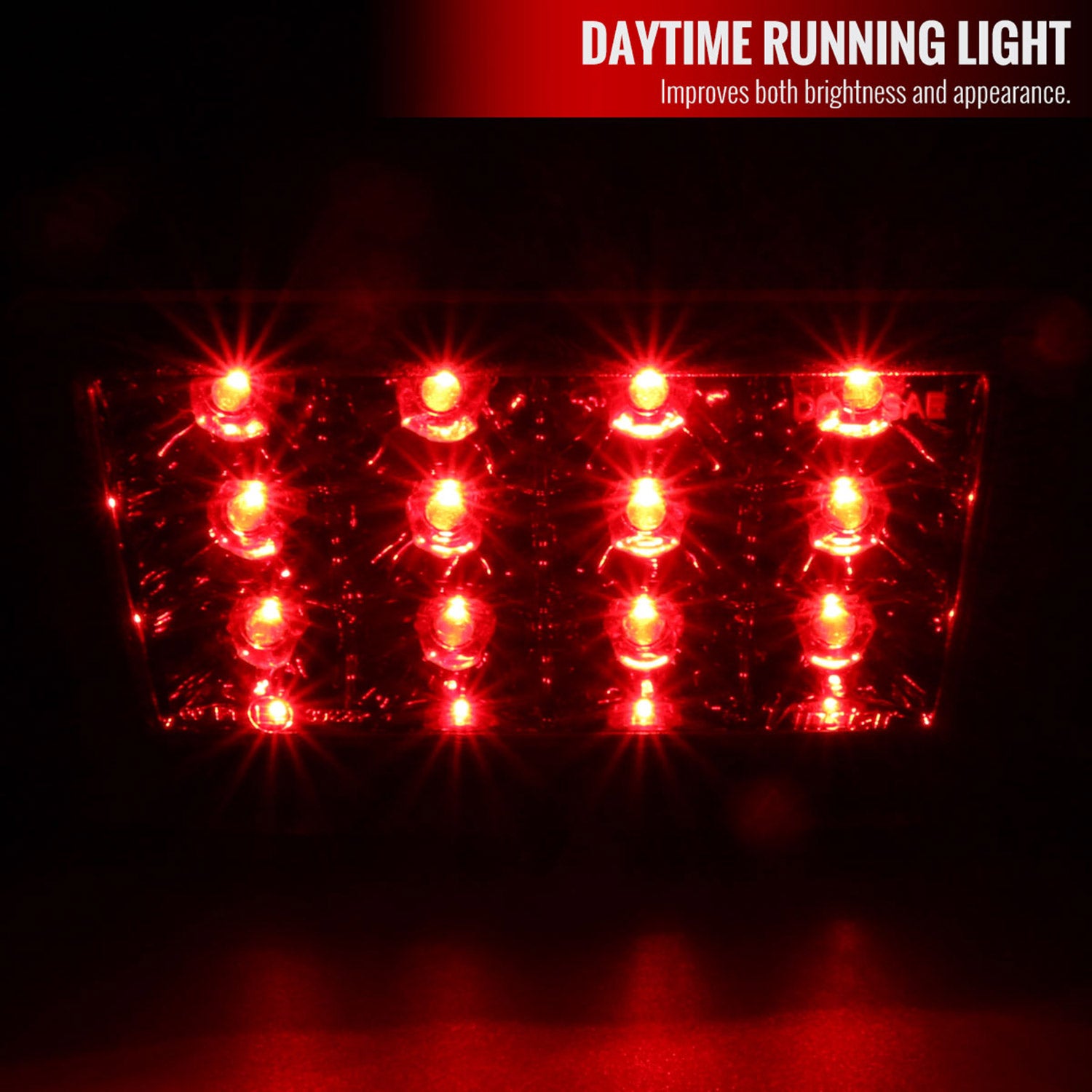 2011-2018 Subaru Impreza WRX/STI/XV Crosstrek LED 3rd Brake Light Chrome/Red