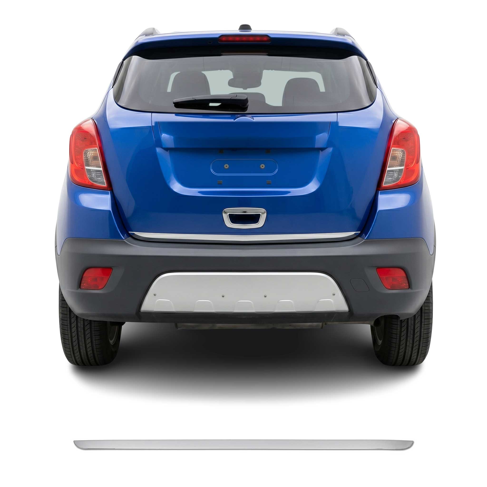 2013-2016 Buick Encore Rear Trunk Molding Trim Stainless Steel Silver 1Pc
