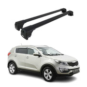 2011-2016 Kia Sportage Roof Rack Cross Bars Black
