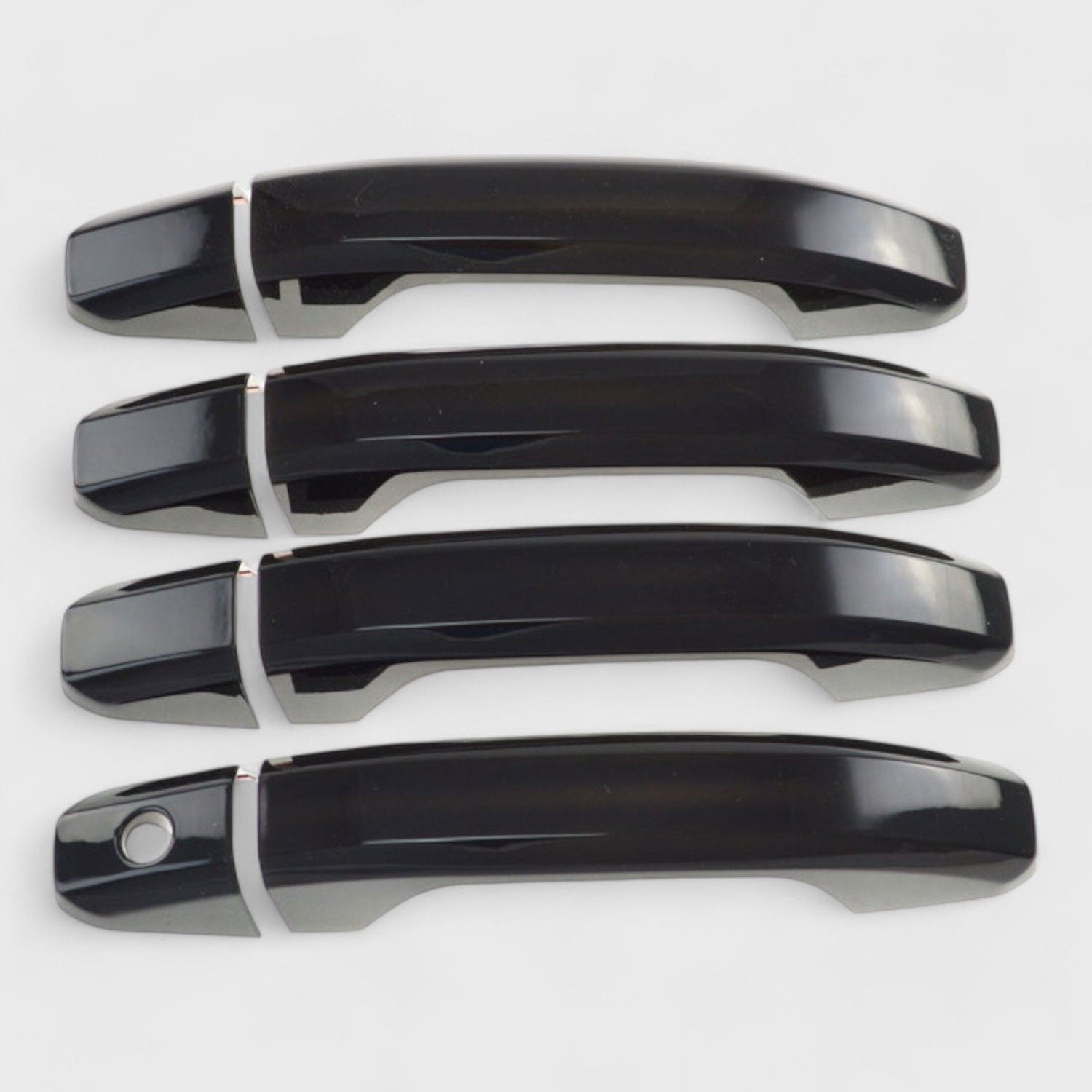 2015-2020 GMC Yukon Door Handle Cover Gloss Black 8Pcs ABS Plastic