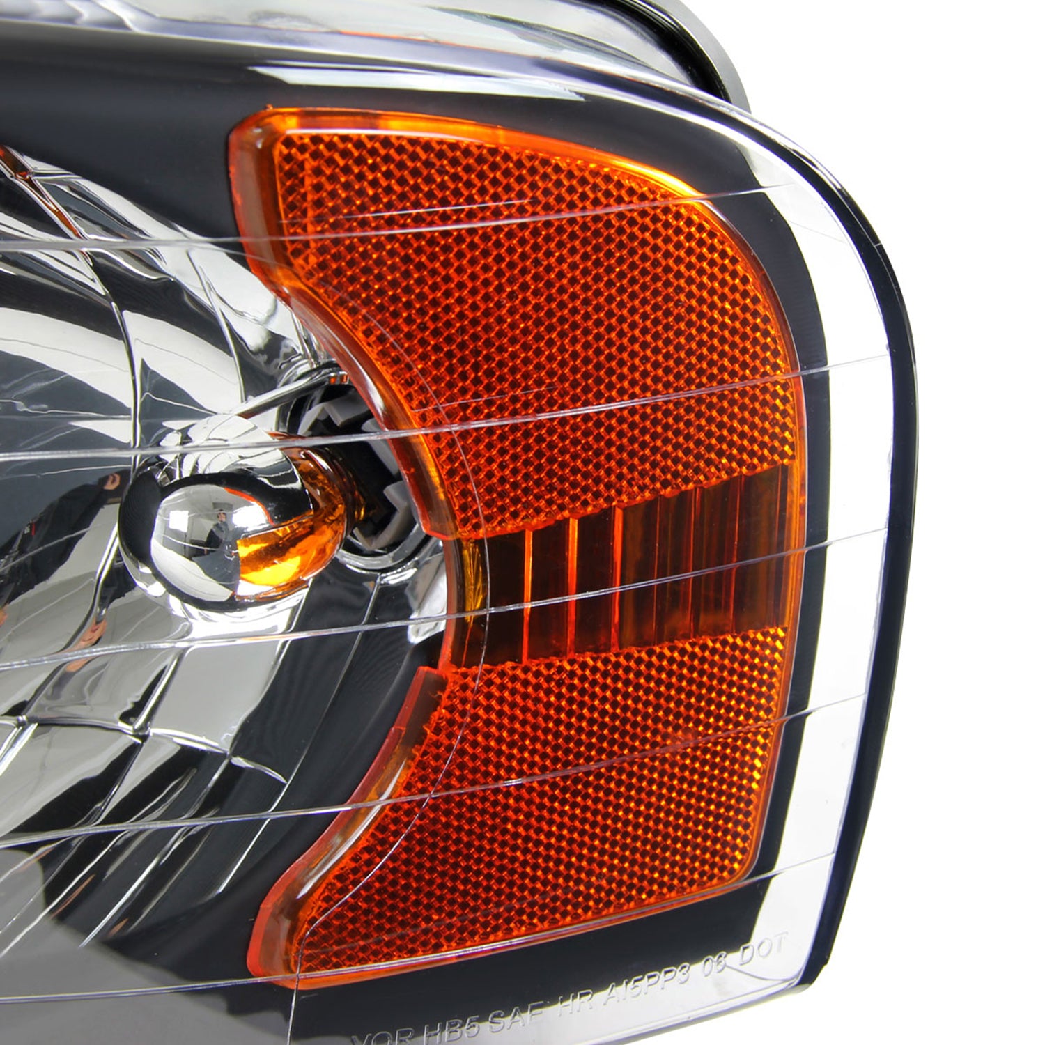 2002-2005 Dodge RAM 1500/ 03-2005 RAM 2500 3500 Headlights Amber Reflectors