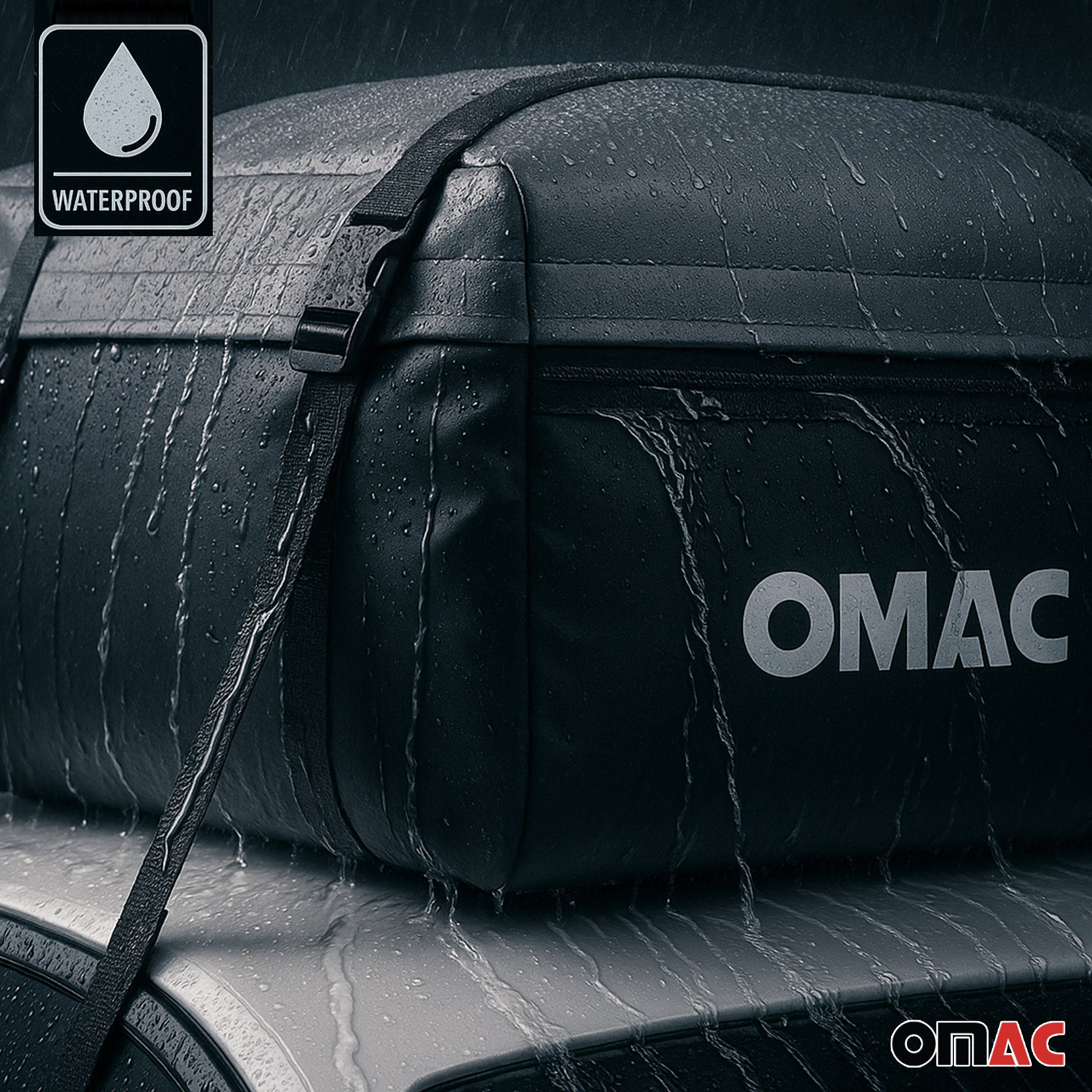 Roof Cargo Bag 17.6 Cubic Feet Black