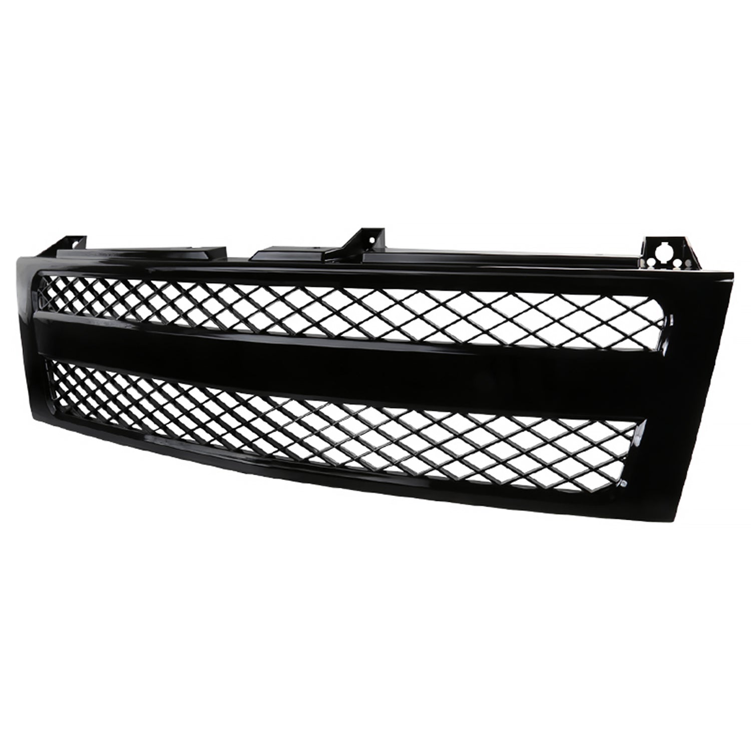 1999-2002 Chevrolet Silverado Black ABS V2 Mesh Grille