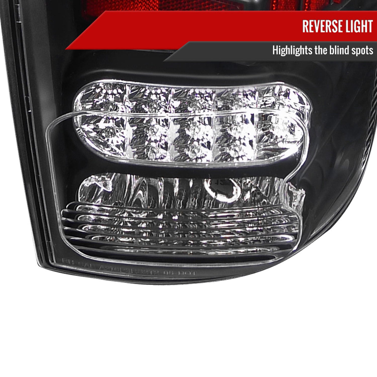 2007-2013 Toyota Tundra LED Tail Lights Matte Black Housing/Clear Lens