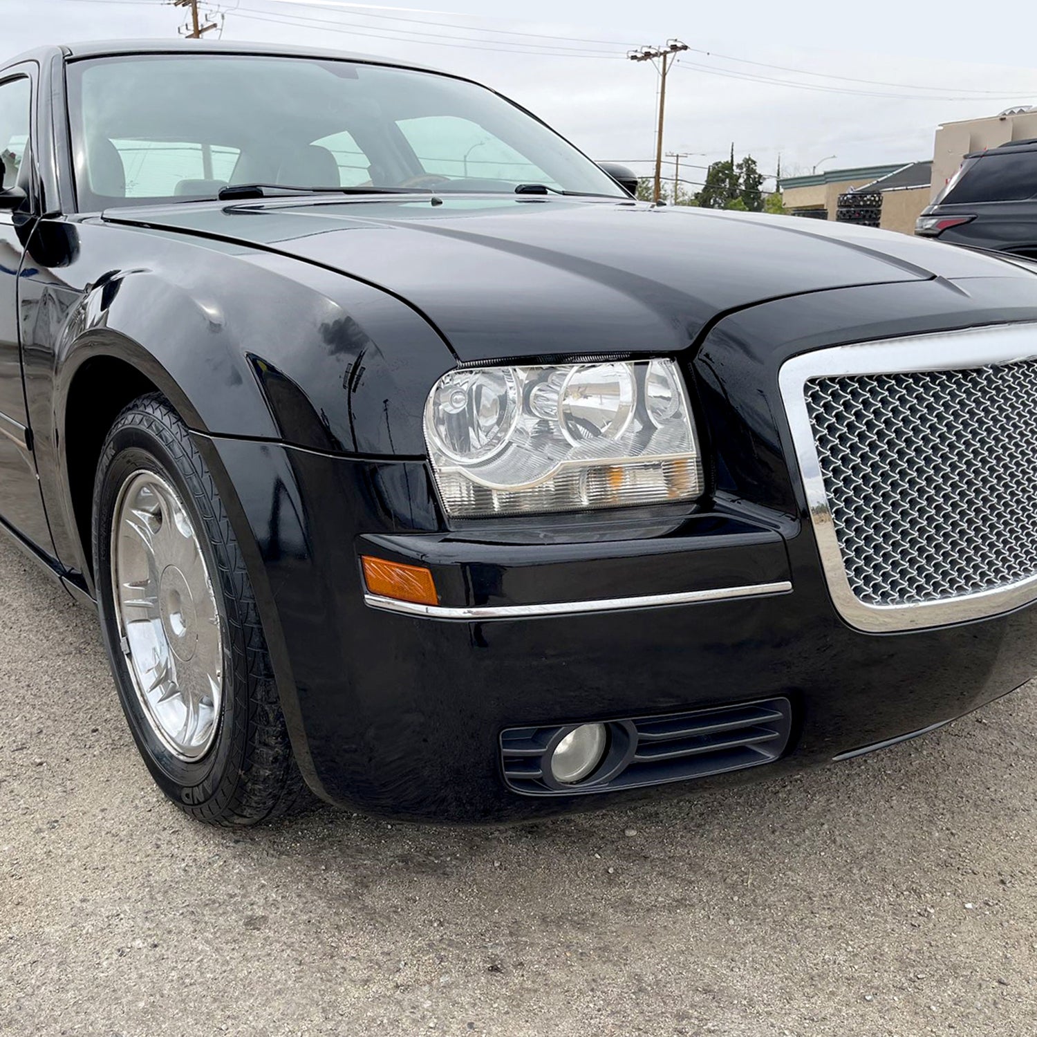 2005-2010 Chrysler 300 Factory Style Headlights Chrome Housing/Clear Lens