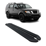 2005-2012 Nissan Pathfinder Running Boards Side Steps Black