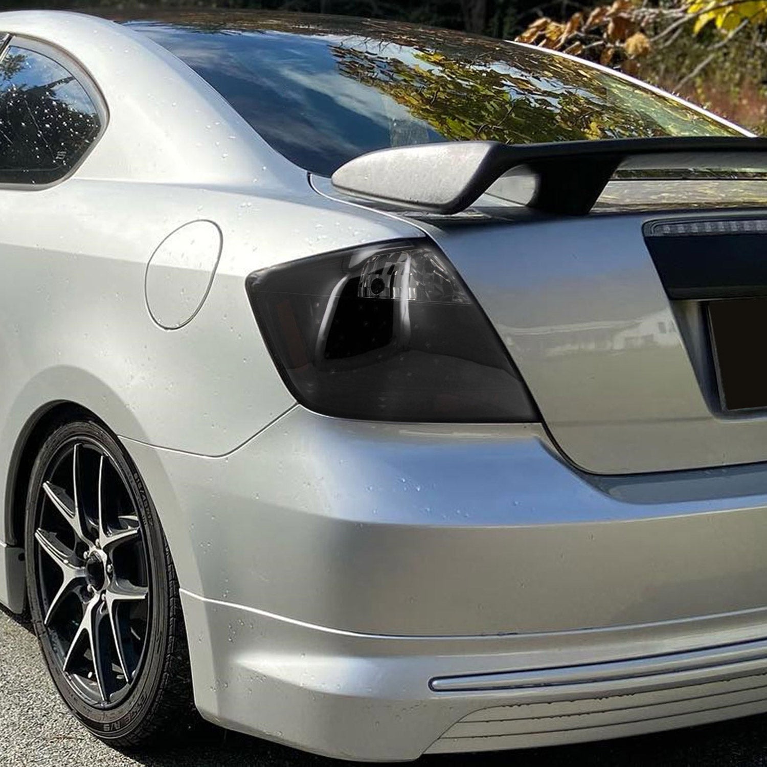 2004-2010 Scion tC LED Tail Lights Glossy Black Housing/Smoke Lens