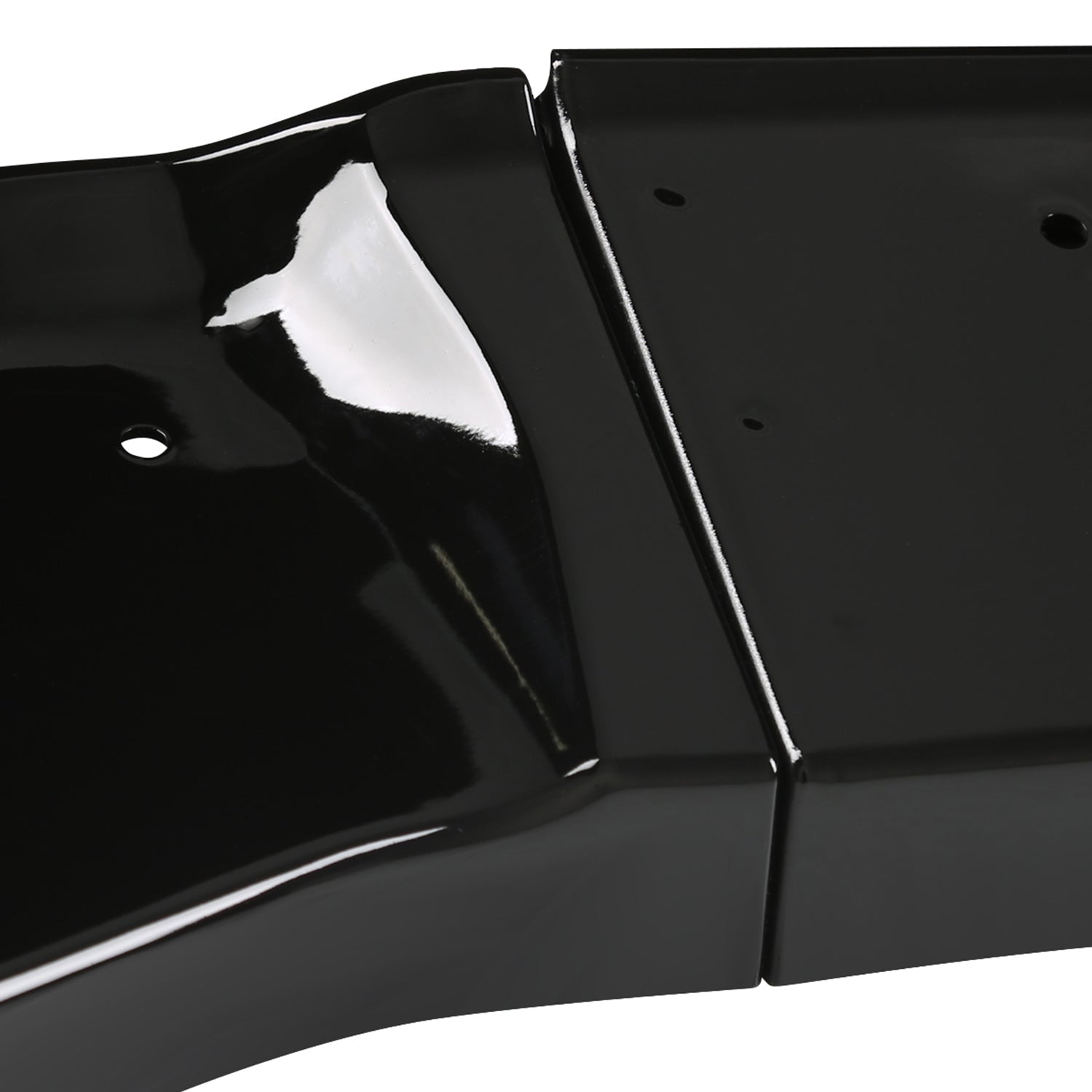 2014-2017 Honda Fit Glossy Black Polypropylene 3Pcs Bumper Lip Spoiler
