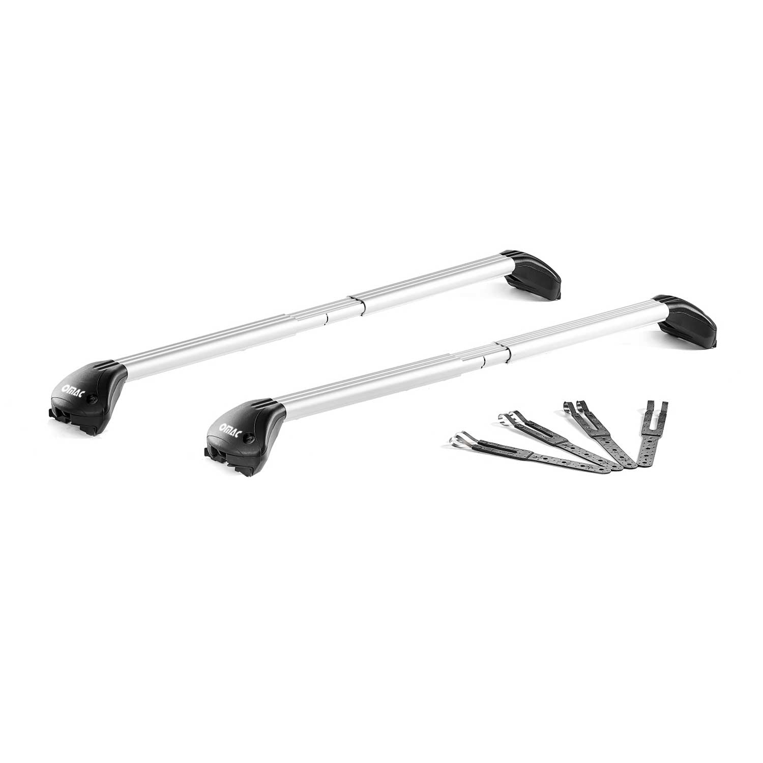 Roof Rack Cross Bars Luggage Carrier for Kia Sportage 3.gen 2011-2016 Silver 2x