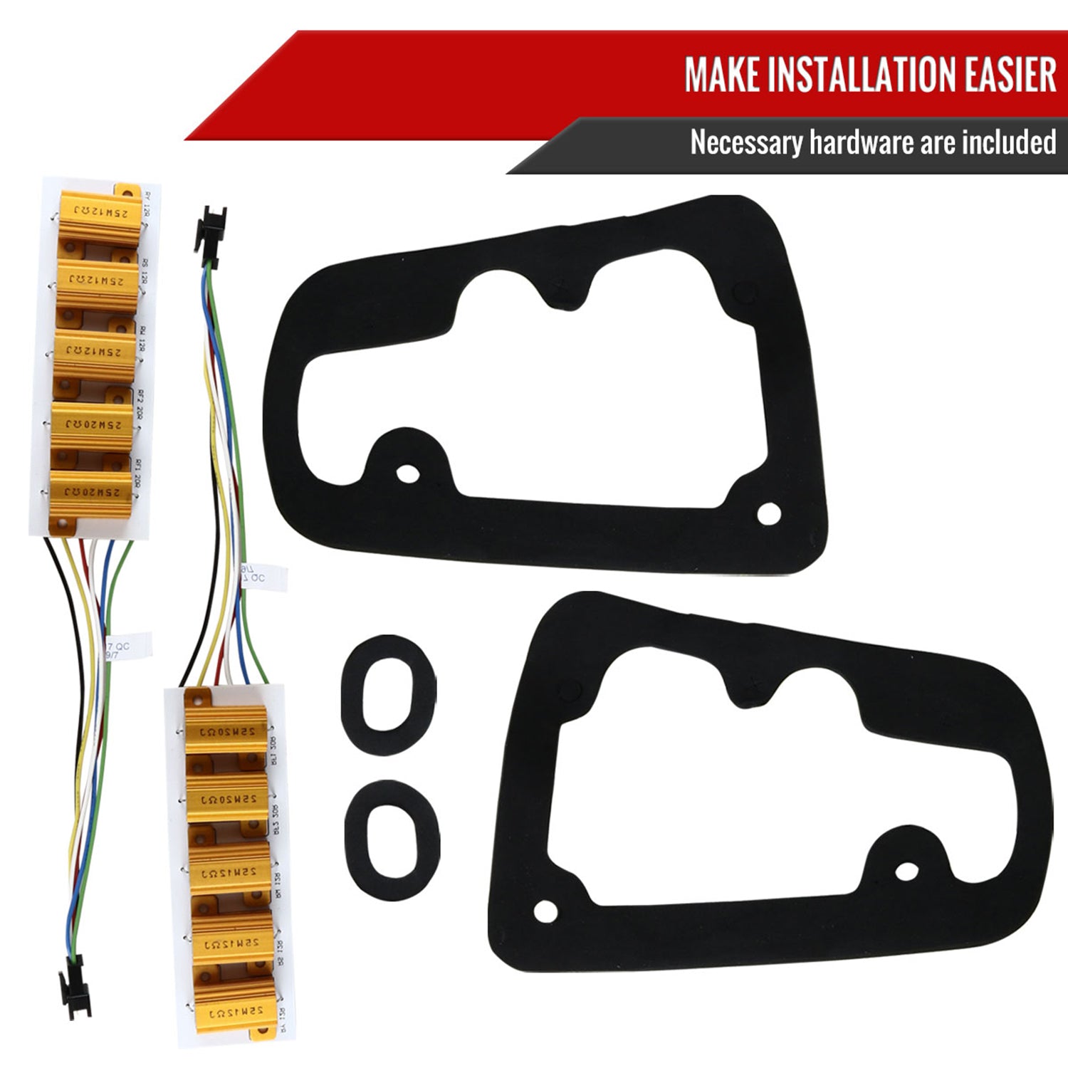 2006-2011 Mercedes Benz W164 ML Class LED Tail Lights Chrome/Smoke Lens