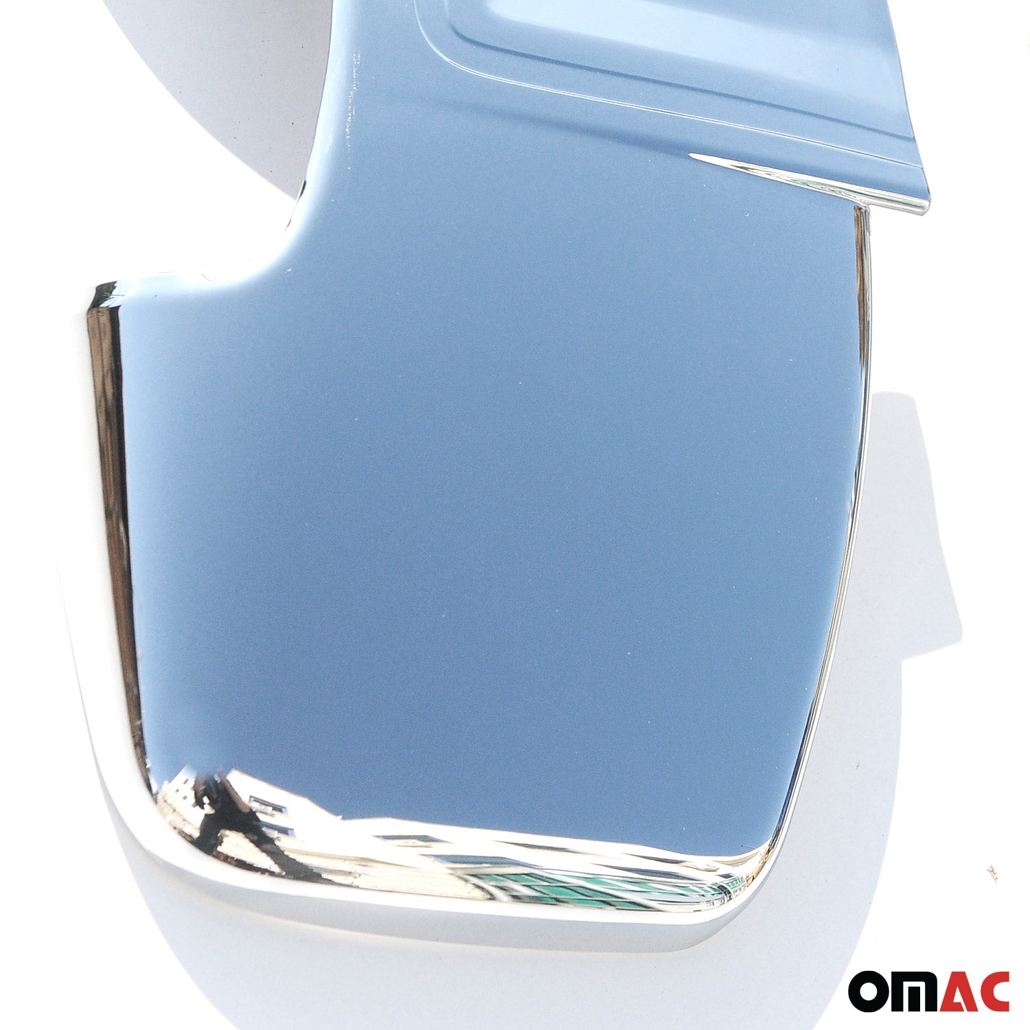 2015-2025 Ford Transit Side Mirror Cover Caps Stainless Steel Chrome Silver 2 Pcs