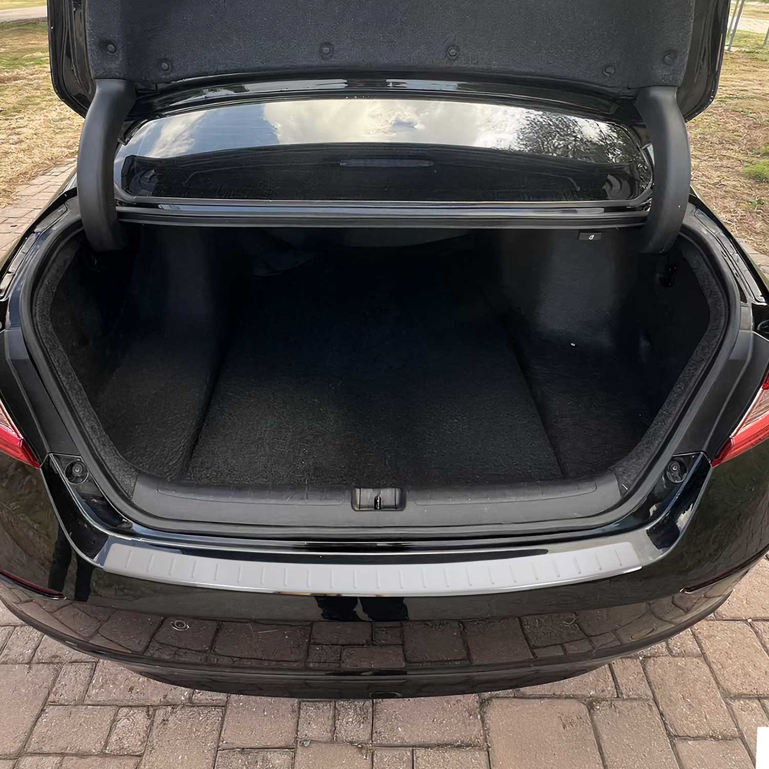 2018-2022 Honda Accord Rear Bumper Sill Cover Protector Guard Stainless Steel