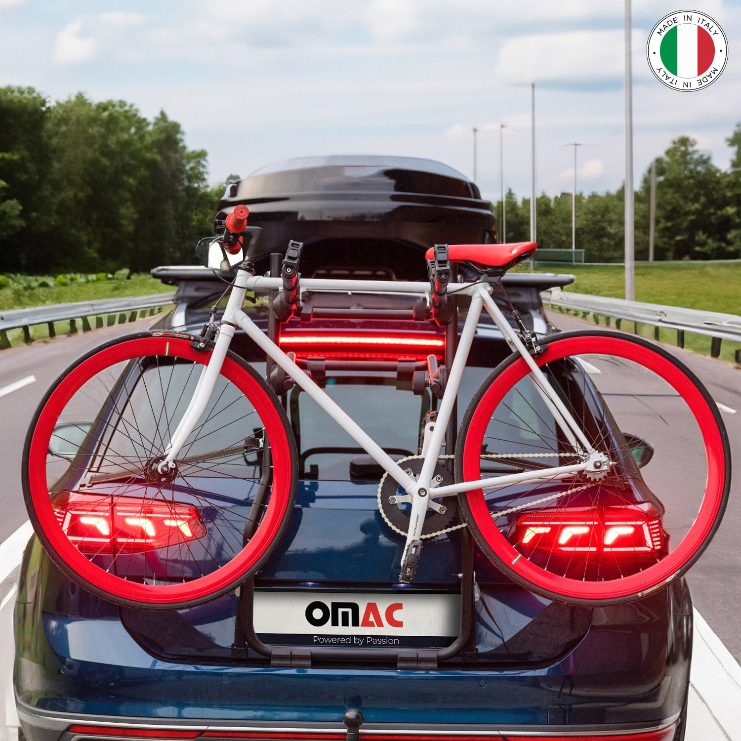 3 Bike Rack Trunk Mount Bicycle Carrier Durable Steel Car Truck SUV