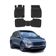 2020-2025 Ford Escape Hybrid Floor Mats Liners Full Set All Weather Black