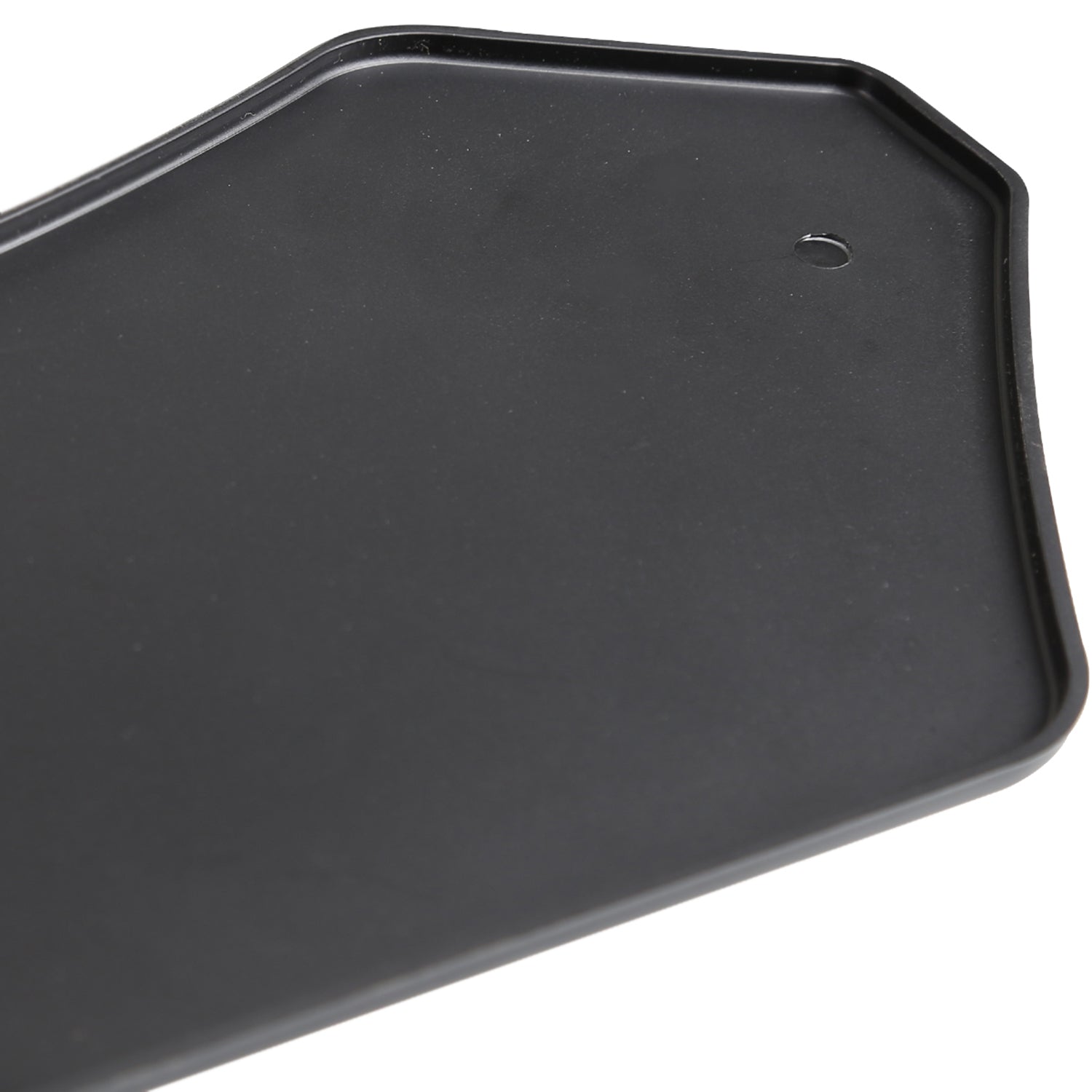 Universal Glossy Black Polypropylene 3Pcs Bumper Lip Spoiler Splitter