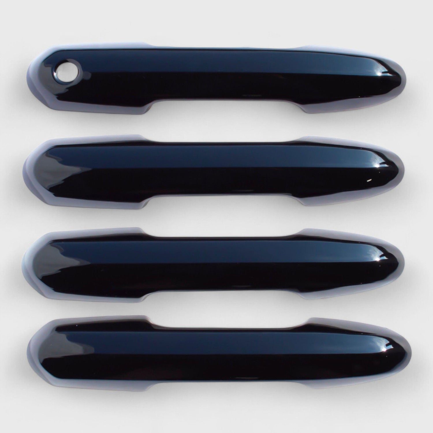 2019-2024 Toyota Highlander / RAV4 Door Handle Cover Gloss Black 4Pcs ABS Plastic