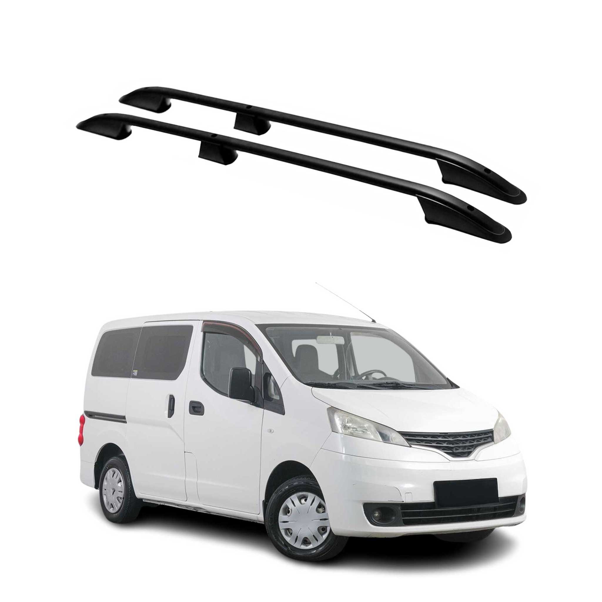 2013-2021 Nissan NV200 Roof Rack Rails Side Rails Black