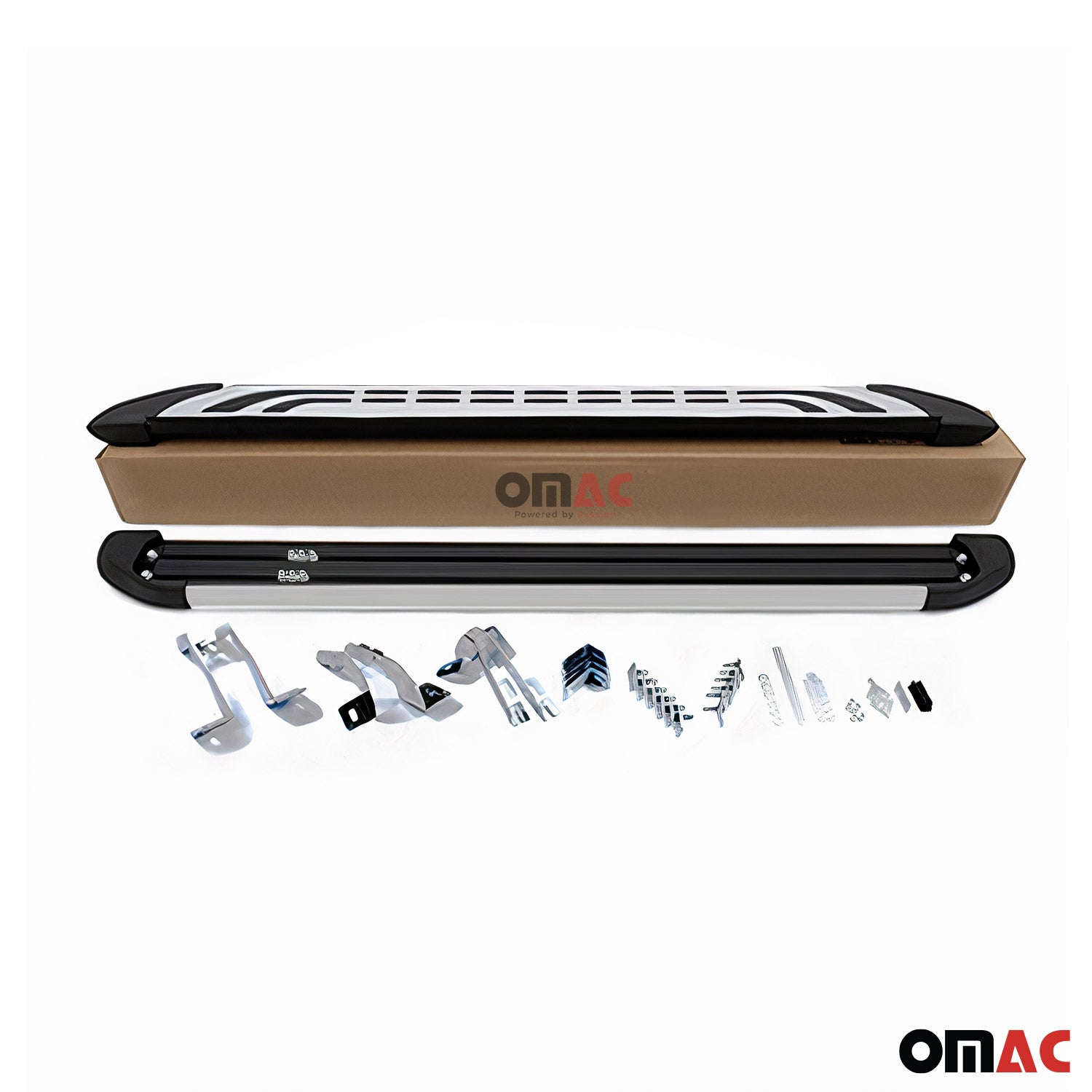 2005-2023 Toyota Tacoma Double Cab Nerf Bar Side Step Running Boards Alu 2x