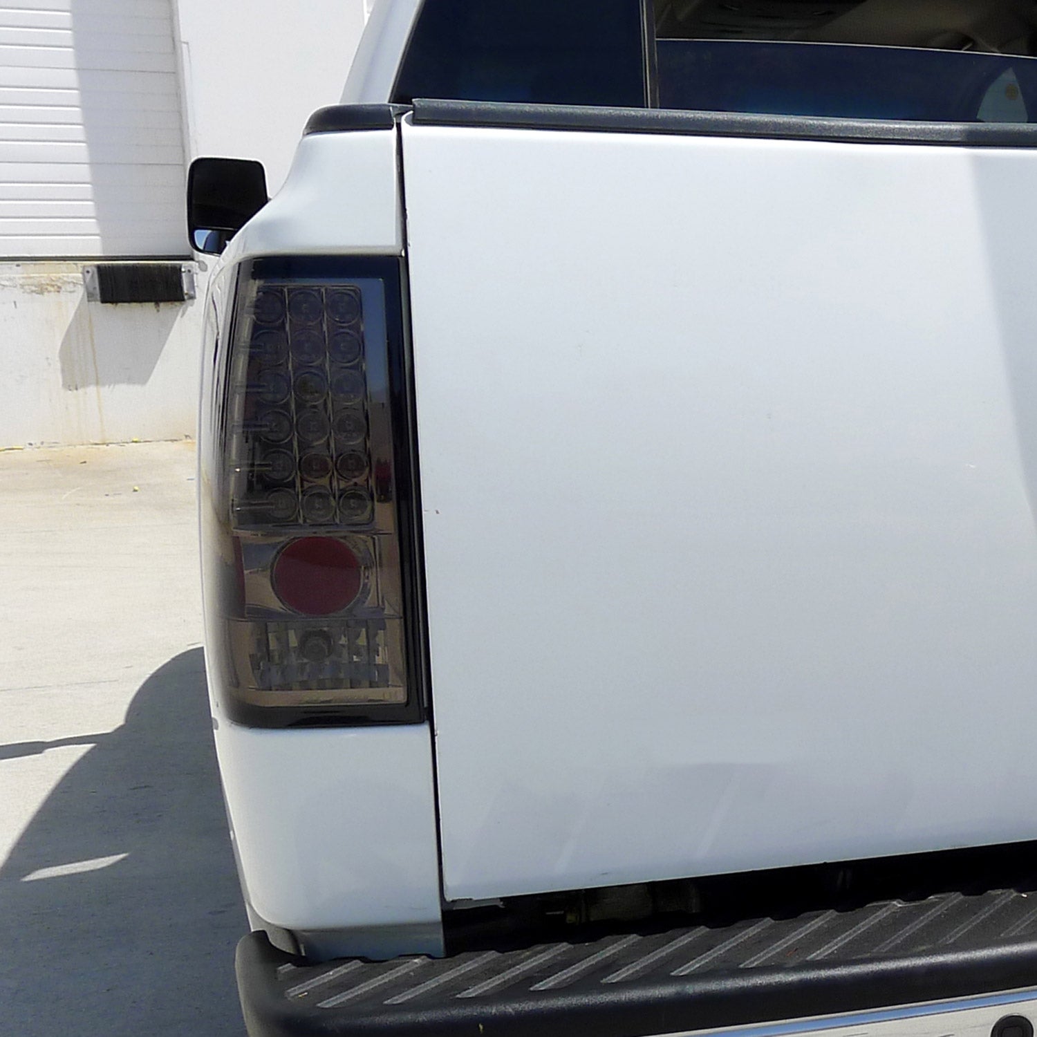 2004-2015 Nissan Titan LED Tail Lights Chrome Housing/Smoke Lens