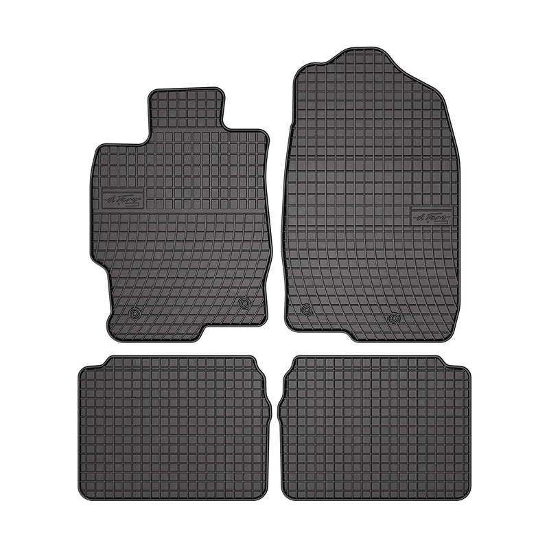 2009-2013 Mazda 6 Floor Mats Liners Full Set All Weather Rubber Black