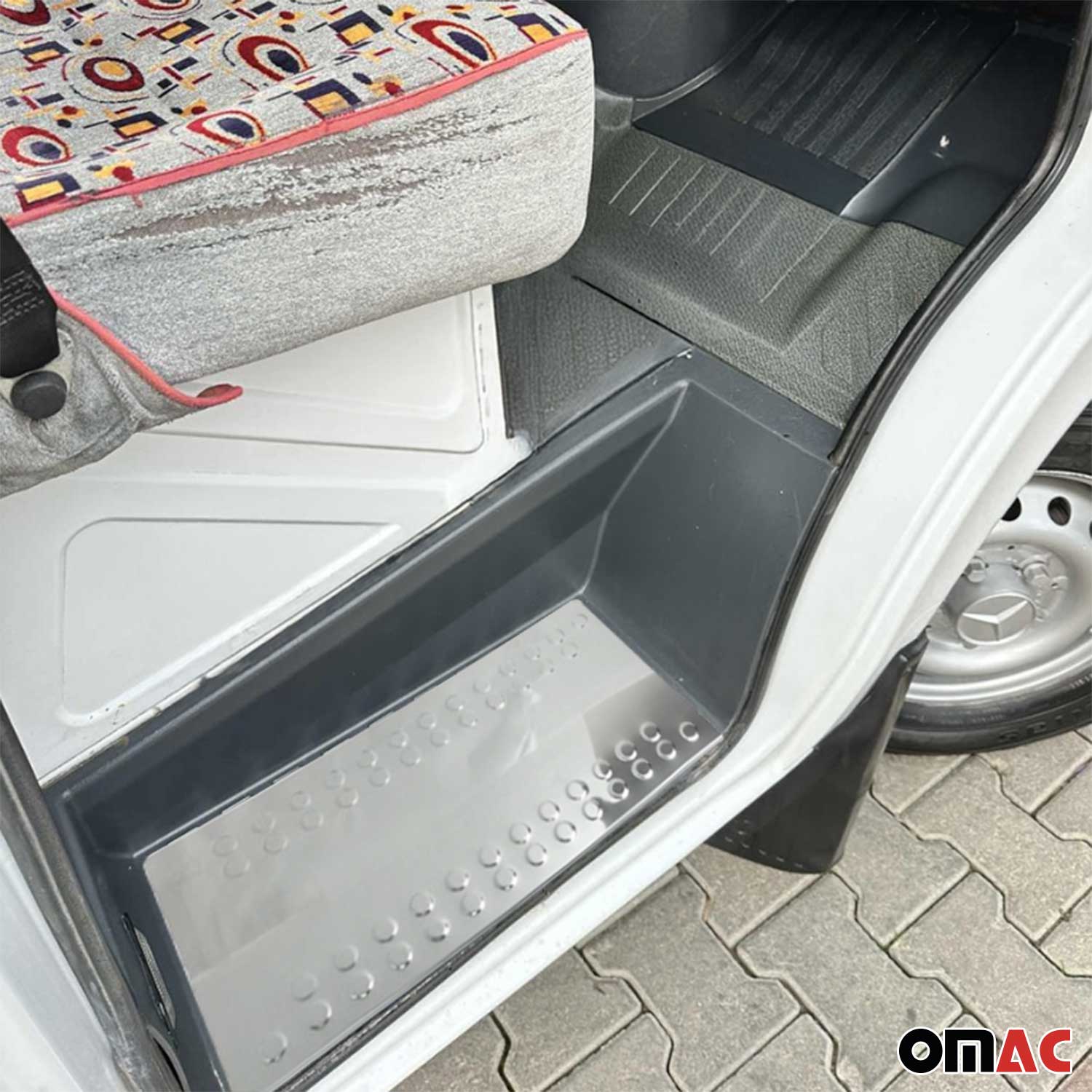 2003-2006 Dodge Sprinter Door Sill Scuff Plate Scratch Protector Stainless Steel 3Pcs