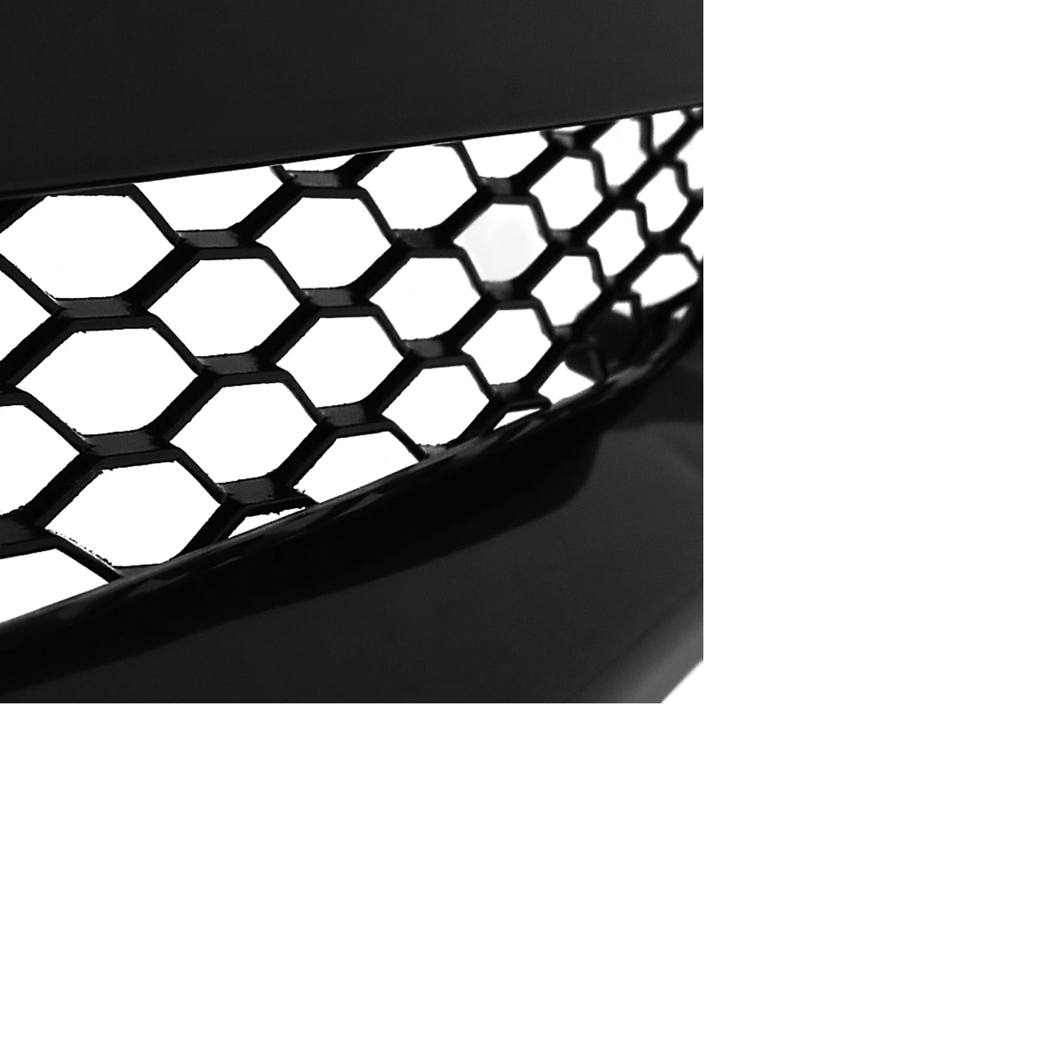 2006-2008 Honda Civic Coupe Si TR Style Black ABS Mesh Grille