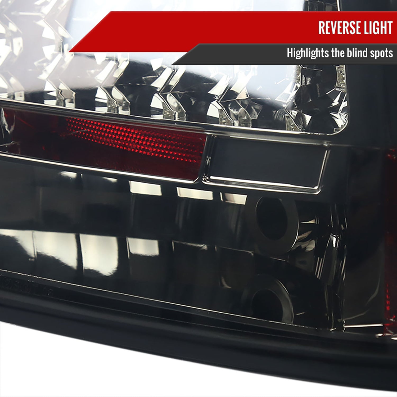 2005-2008 Dodge Charger LED Tail Lights Chrome Housing/Smoke Lens