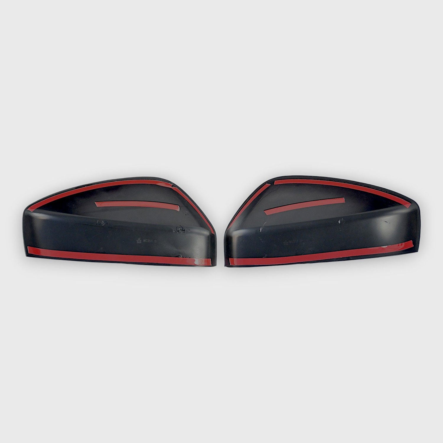 2017-2025 Mazda CX-5 Mirror Cover Caps Gloss Black 2Pcs ABS Plastic