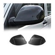 2010-2016 Volkswagen Amarok Side Mirror Cover Caps Carbon Fiber Black 2Pcs
