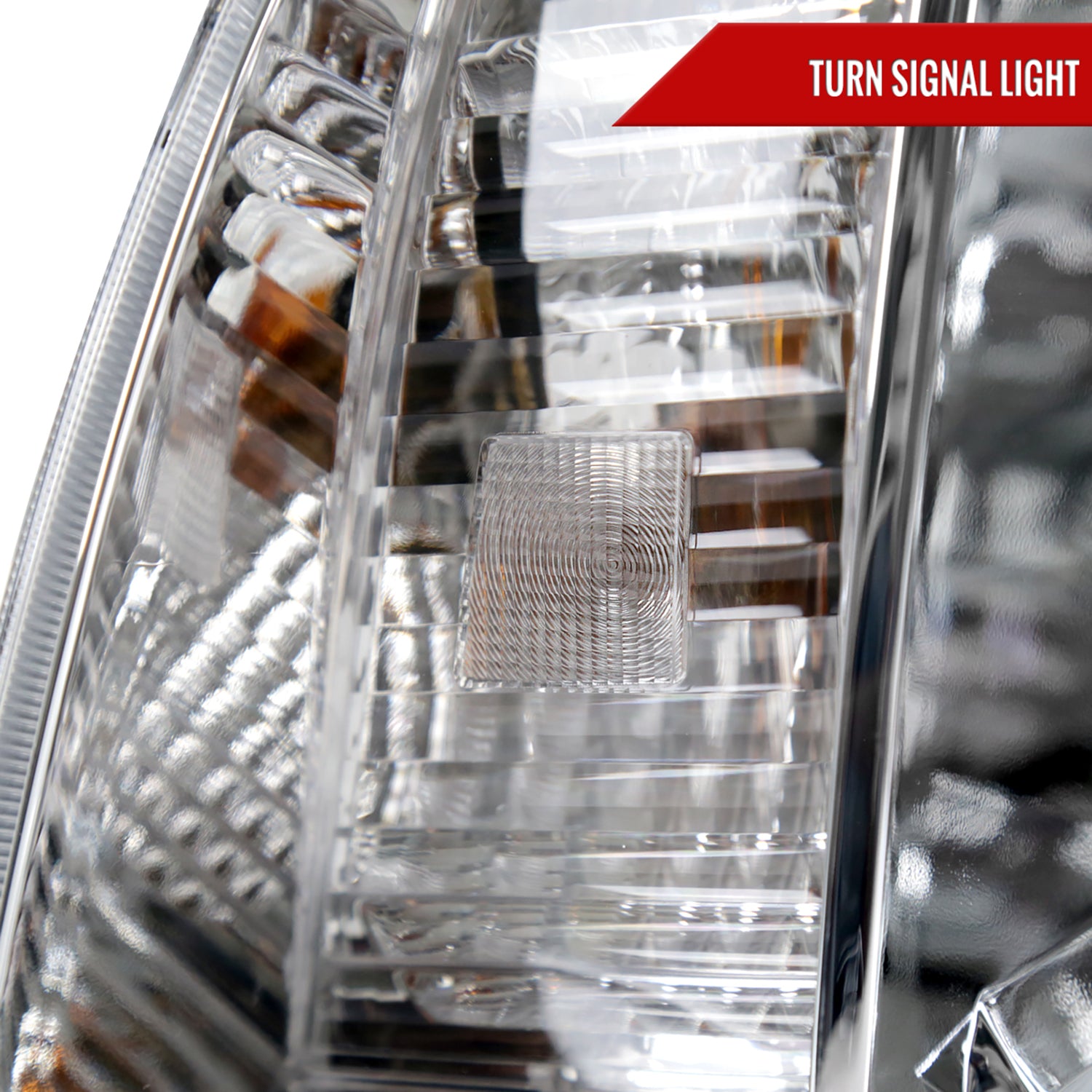 2005-2011 Toyota Tacoma LED Bar Factory Style Headlights Chrome/Clear Lens