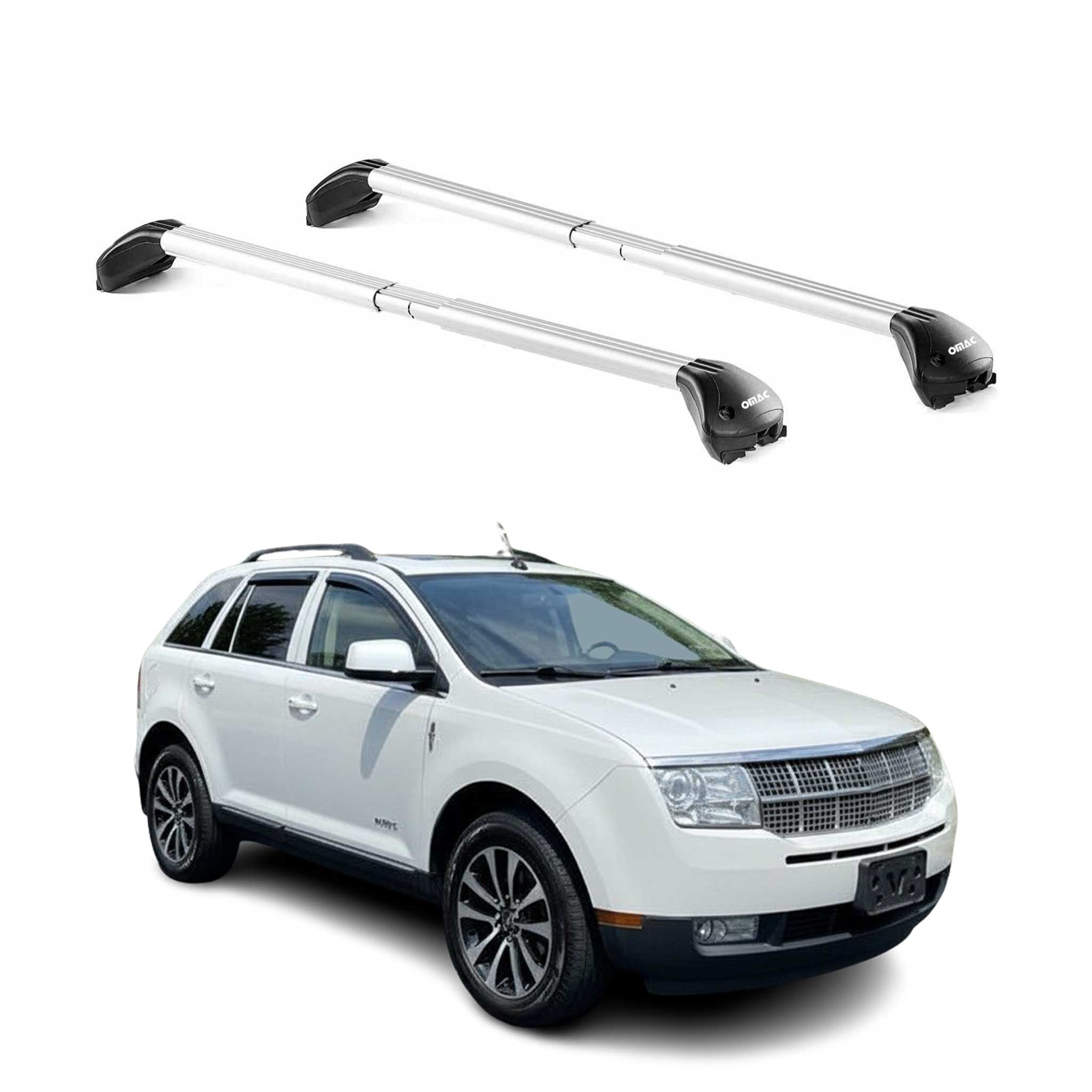2010-2015 Lincoln	MKX Roof Rack Cross Bars Luggage Carrier 2 Pcs
