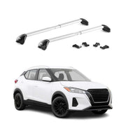 2025-2026 Nissan Kicks Play Roof Rack Cross Bars Luggage Carrier Alu Silver