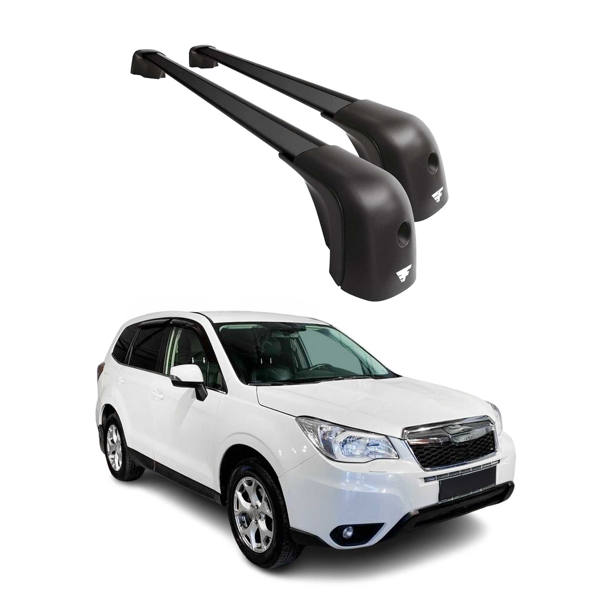 2014-2018 Subaru Forester Roof Racks Cross Bars Black