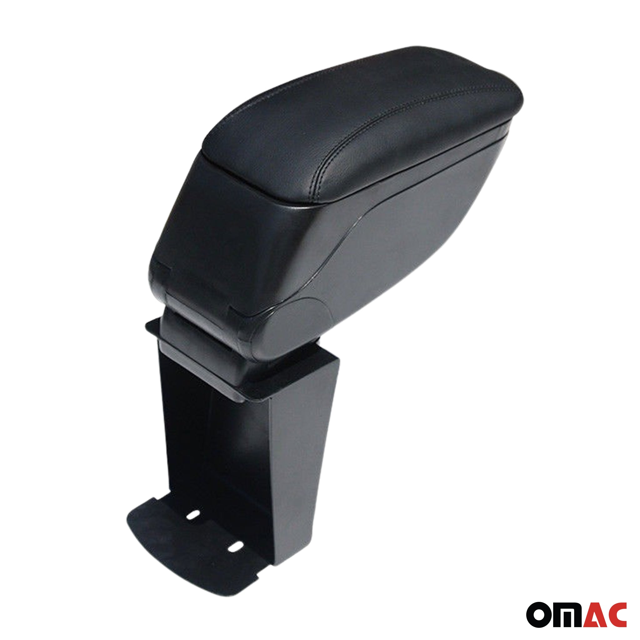 2010-2013 Ford Transit Connect Black Center Console Armrest Plastic Leather