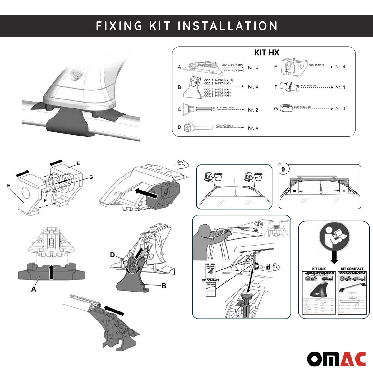 Ford Ranger Rifle Rack Roof Racks for Ford Ranger 2019-2023 | OMAC – OMAC USA