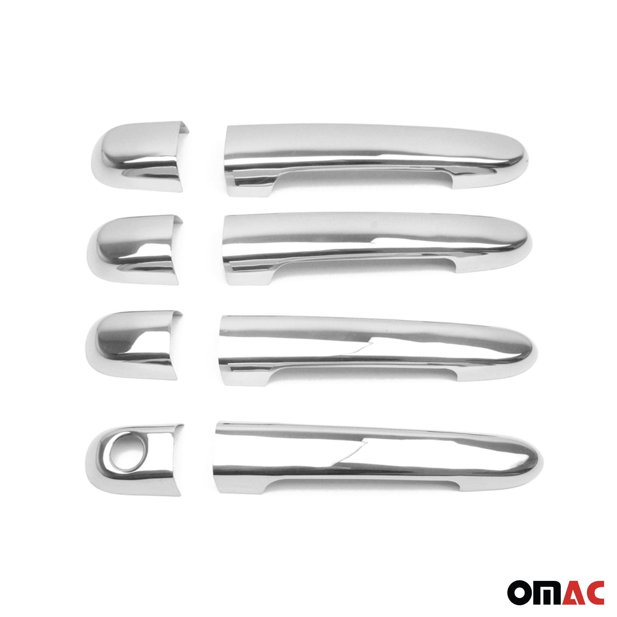 2006-2011 Hyundai Accent Sedan Car Door Handle Cover Protector Stainless Steel 8 Pcs